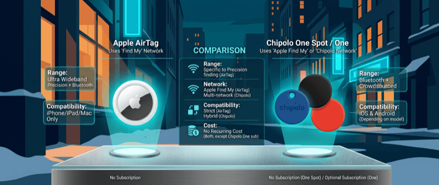AirTags vs Chipolo: Which Bluetooth Tracker is Best for Business?