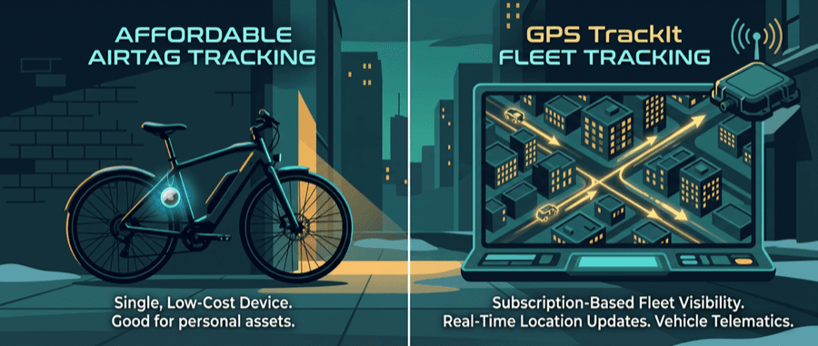 AirTags vs GPS Trackit: Fleet Tracking Comparison 2025