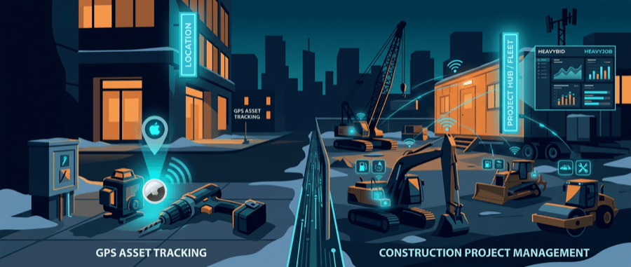 AirTags vs HCSS Telematics: Construction Equipment Tracking Comparison 2025