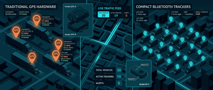 AirTags vs InTouch GPS 2026: SMB Fleet Tracking Cost Breakdown ($29 vs $24/mo)