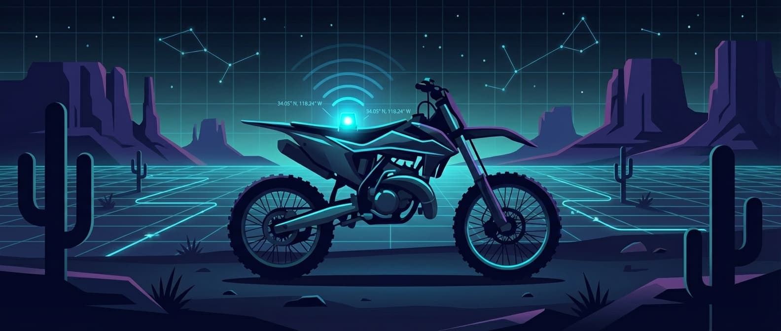 Dirt Bike GPS Tracker: Fleet Tracking for Rentals, Dealers & Race Teams