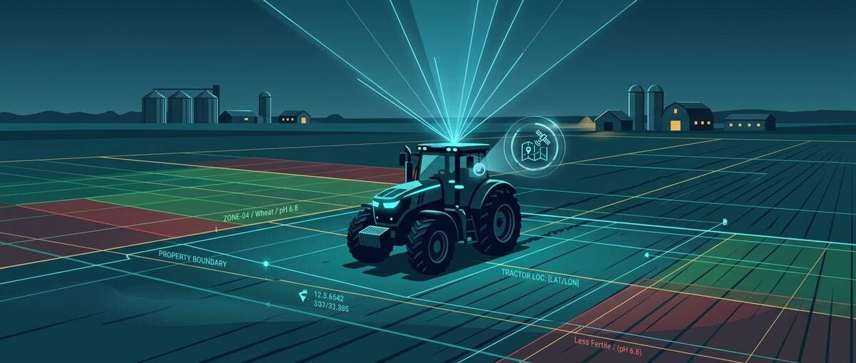 Tractor GPS Tracking for Agriculture Operations