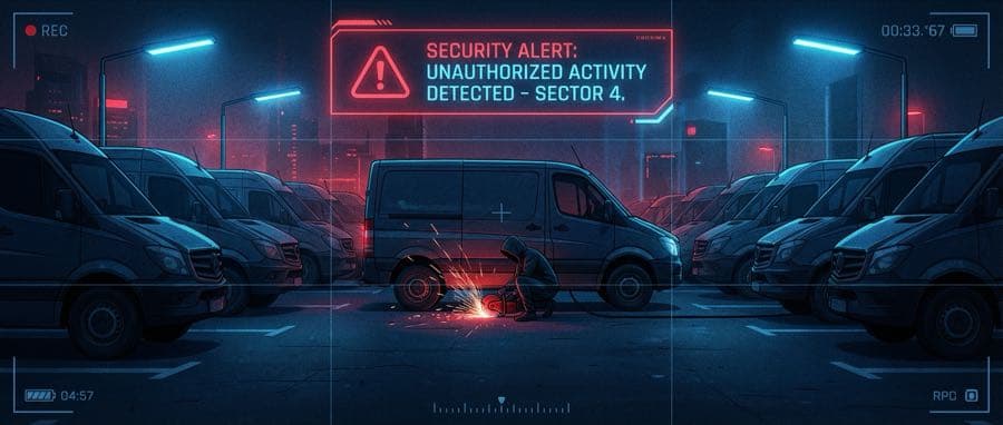 Catalytic Converter Theft Is Costing Fleets Thousands Per Vehicle. Here's What Works.